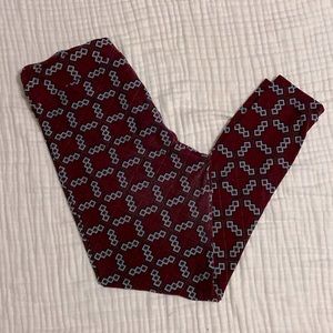 EUC LuLaRoe Leggings Size Tall & Curvy